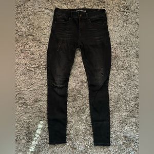 Express Mid Rise Extra Super Soft Legging Skinny Jeans